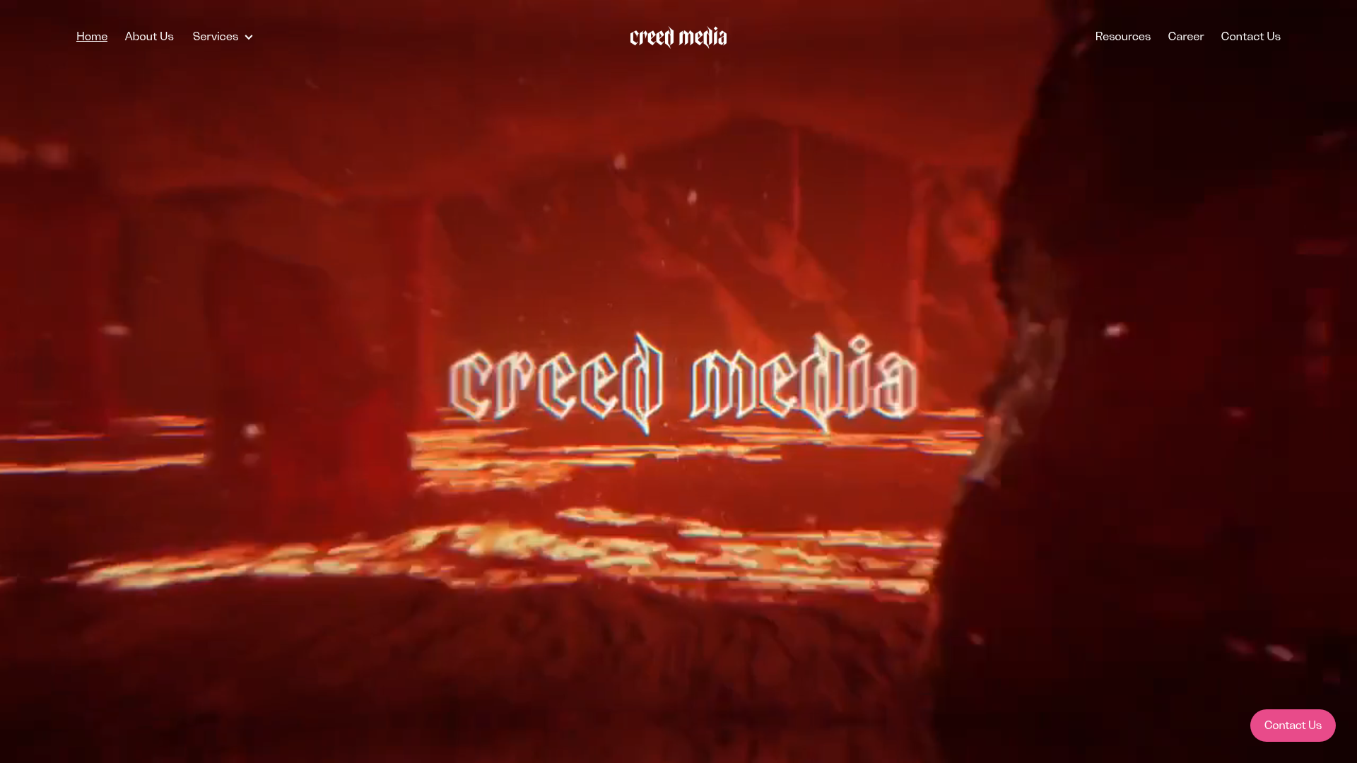 Creed Media website preview